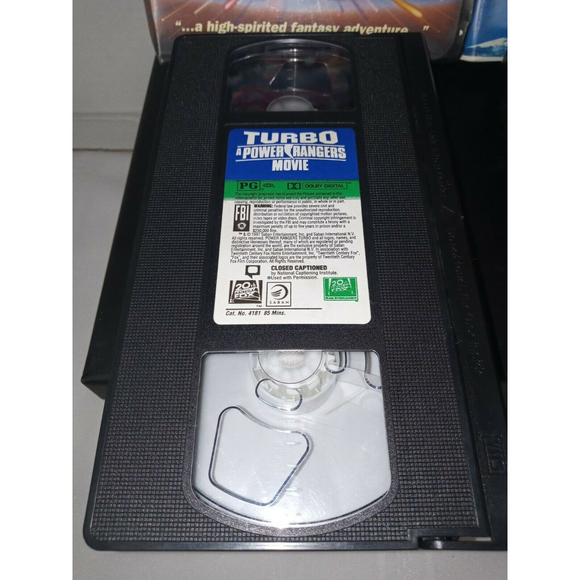 Mighty Morphin Power Rangers The Movie 1995 & Turbo A Power Rangers Movie 1997 - Picture 4 of 5
